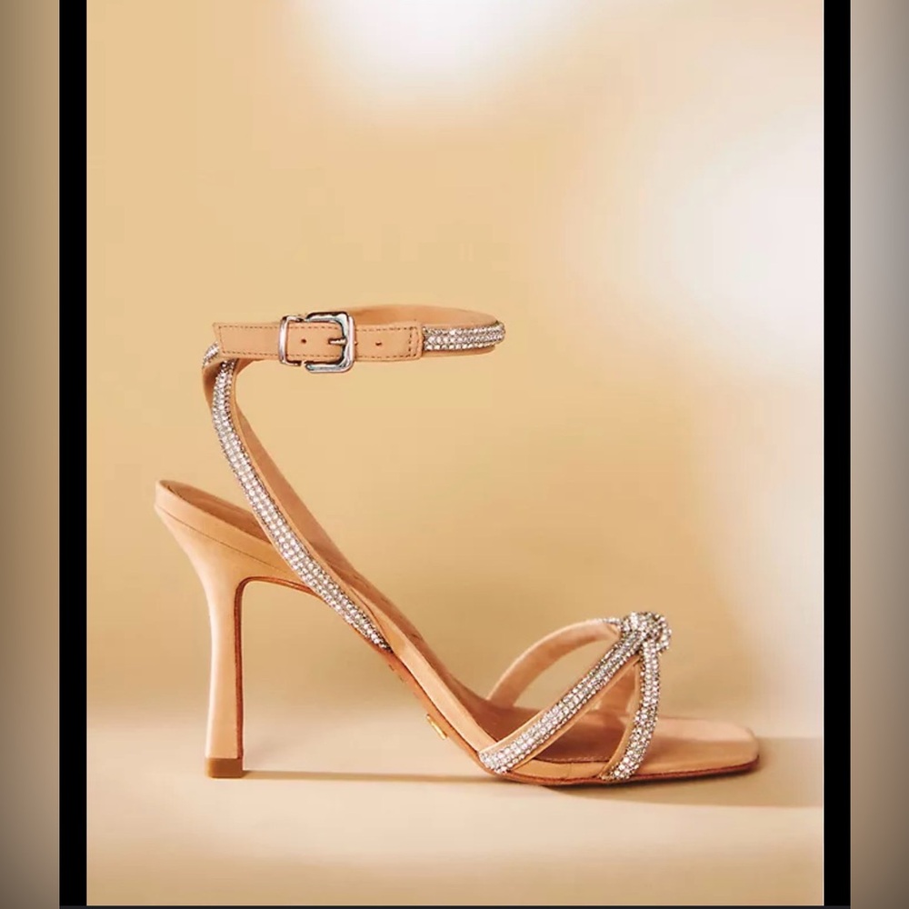 Vicenza Deena Crystal Heels Anthropologie women’s size US 10